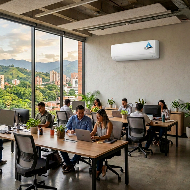 Aire acondicionado en Pereira para oficinas y locales comerciales