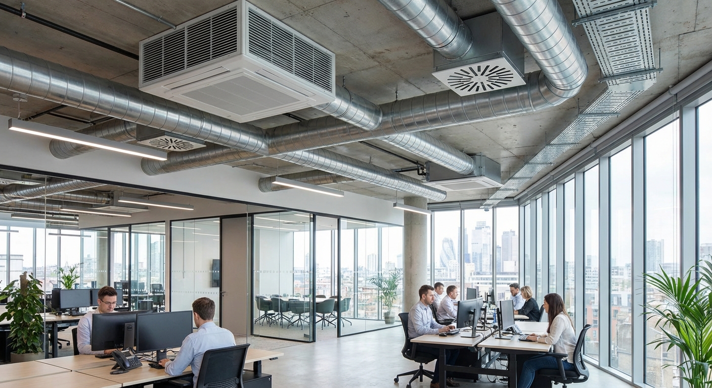 Sistema HVAC para empresas