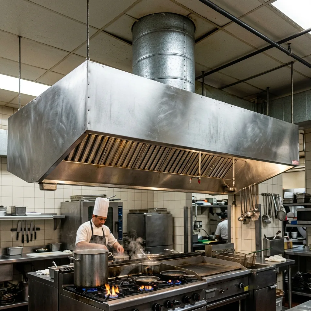Campanas extractoras para cocinas industriales en acero inoxidable Colombia Pereira