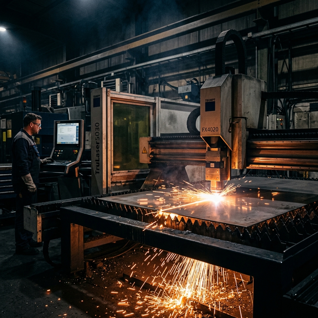 Corte Láser de Fibra