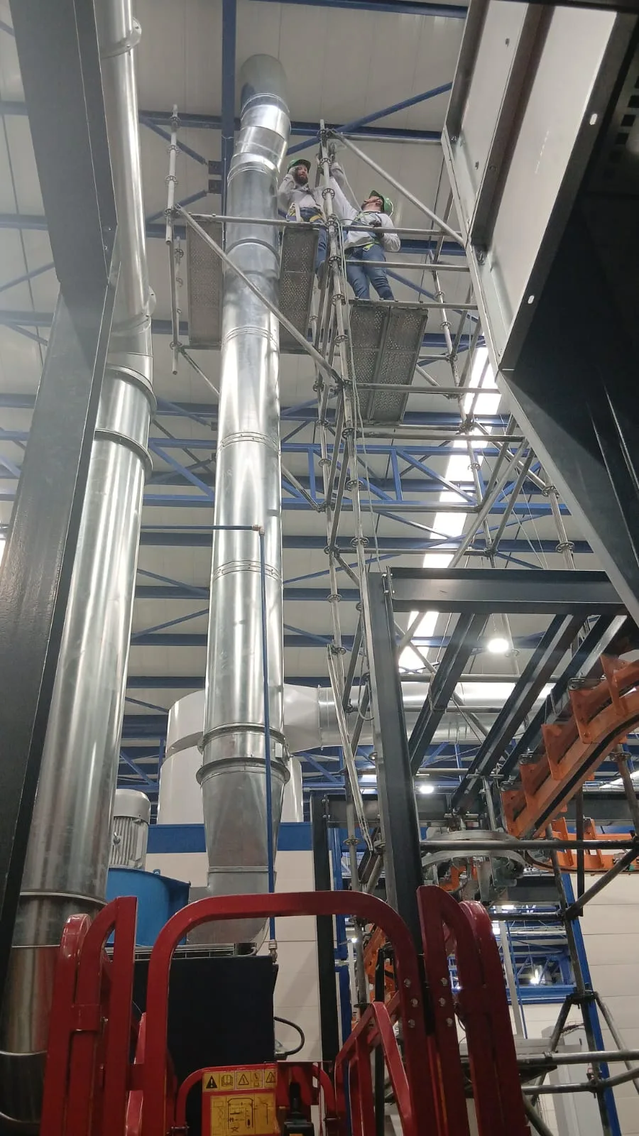 Proyecto ventilación industrial Ingemet